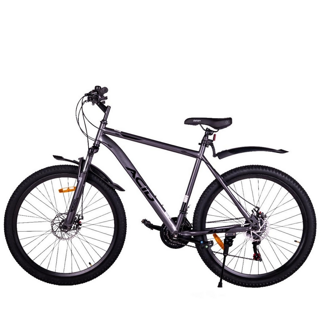 Велосипед 27,5" Acid F 700 D 053973 Gray\Black