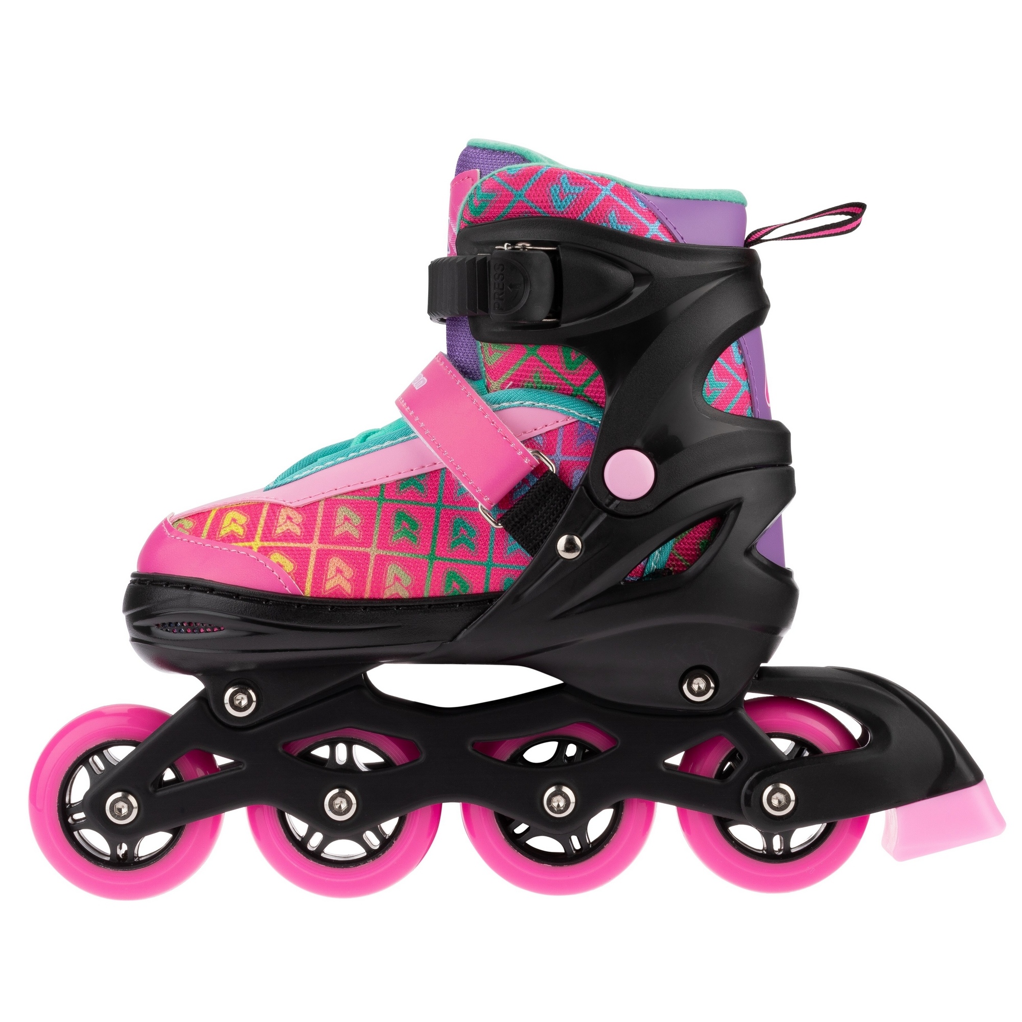 Раздвижные роликовые коньки Alpha Caprice CK Pink