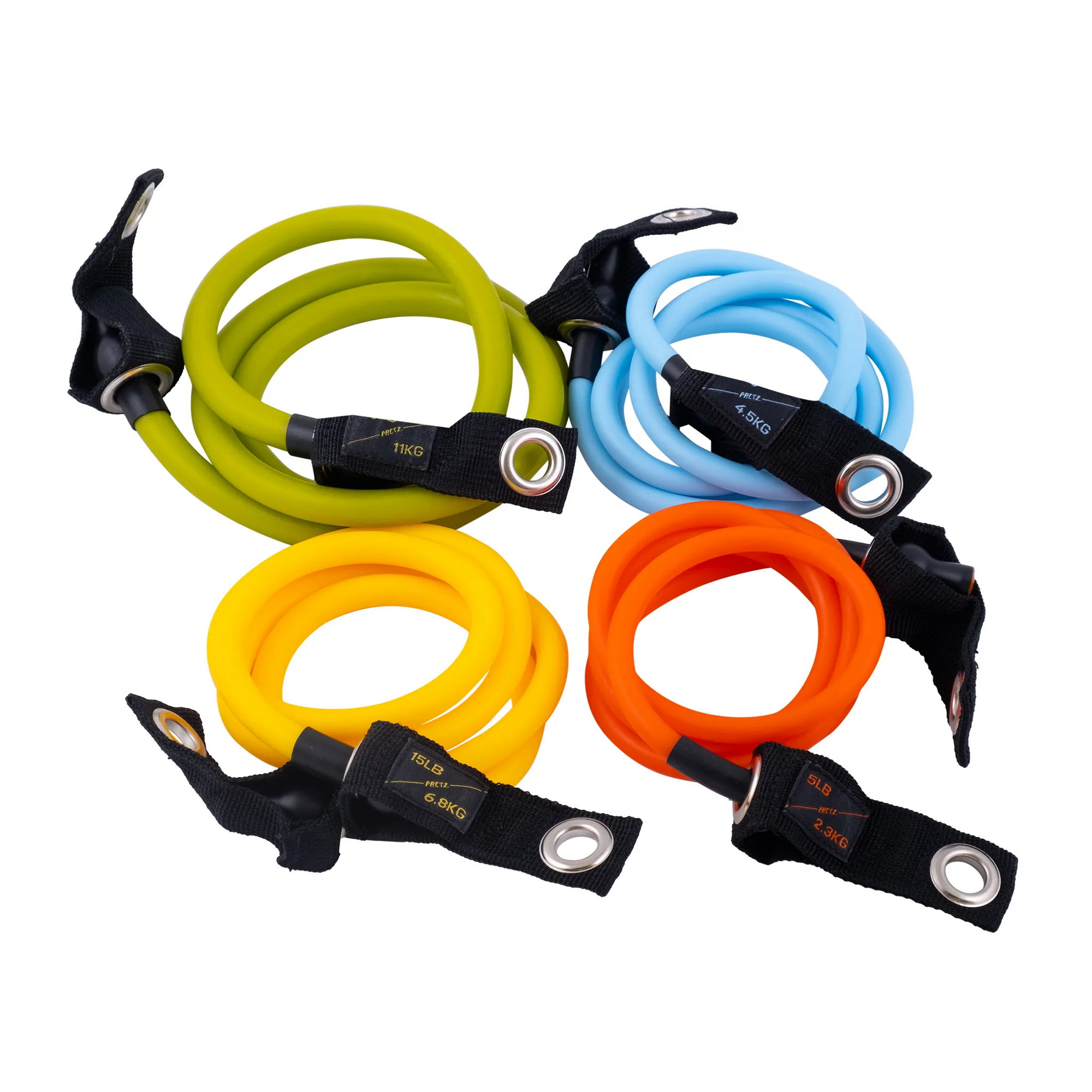 Набор трубчатых эспандеров PRCTZ RESISTANCE TUBE KIT PF3390