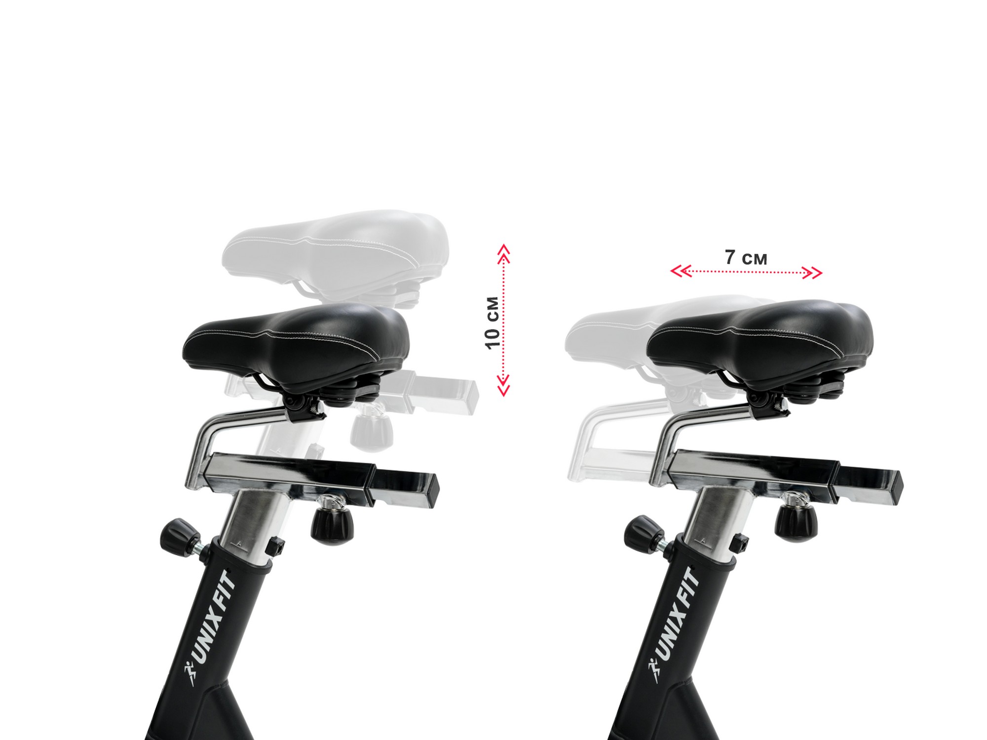Велотренажер UnixFit Techno AirBike AB1100PRO