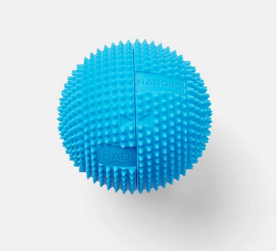 Массажный мяч 3 в 1 NABOSO Neuro Ball nab008 голубой