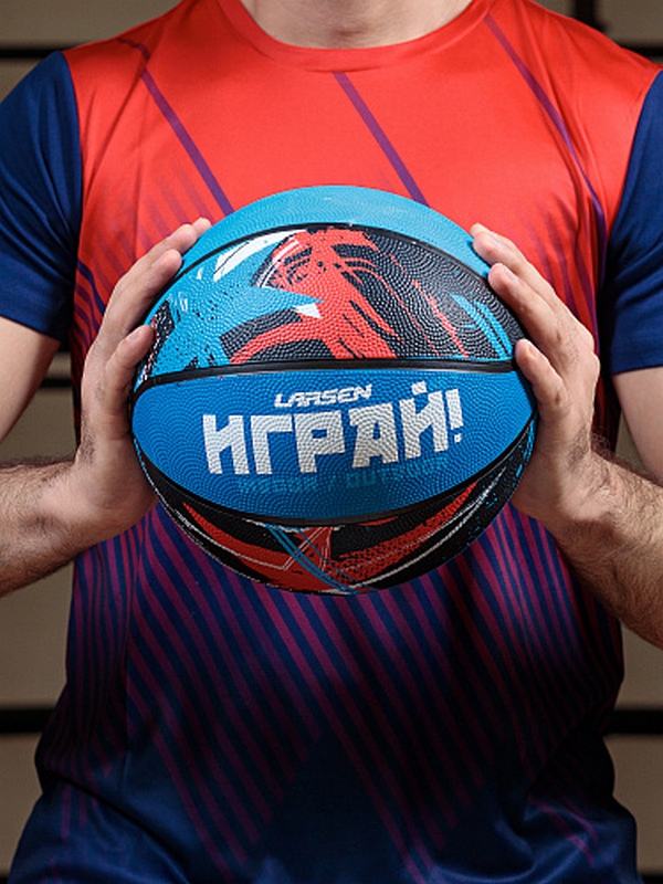 Мяч баскетбольный Larsen RB7 Graffiti Играй p.7