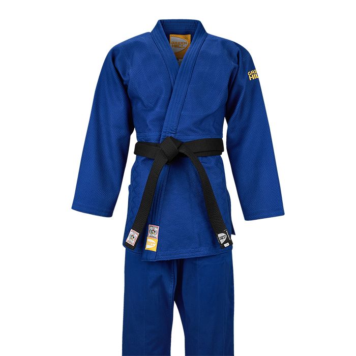 Кимоно дзюдо Green Hill Professional gold IJF approved JSPT-10362, синее