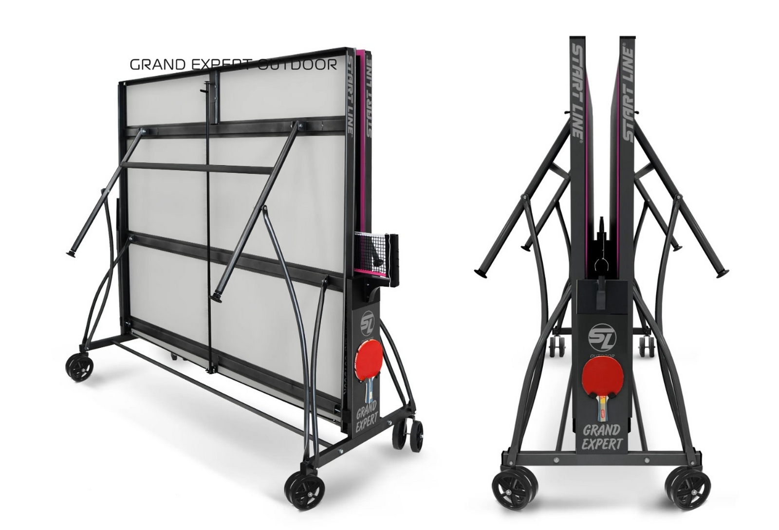 Теннисный стол Всепогодный Start Line Grand EXPERT 6 6044-12 Black