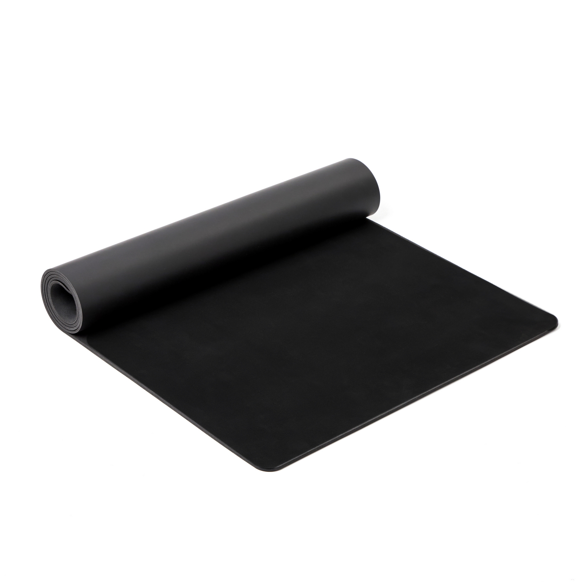 Влагостойкий коврик для йоги 185х68х0,4 см, PU Inex Yoga Mat HG\PUMATWP-BK черный