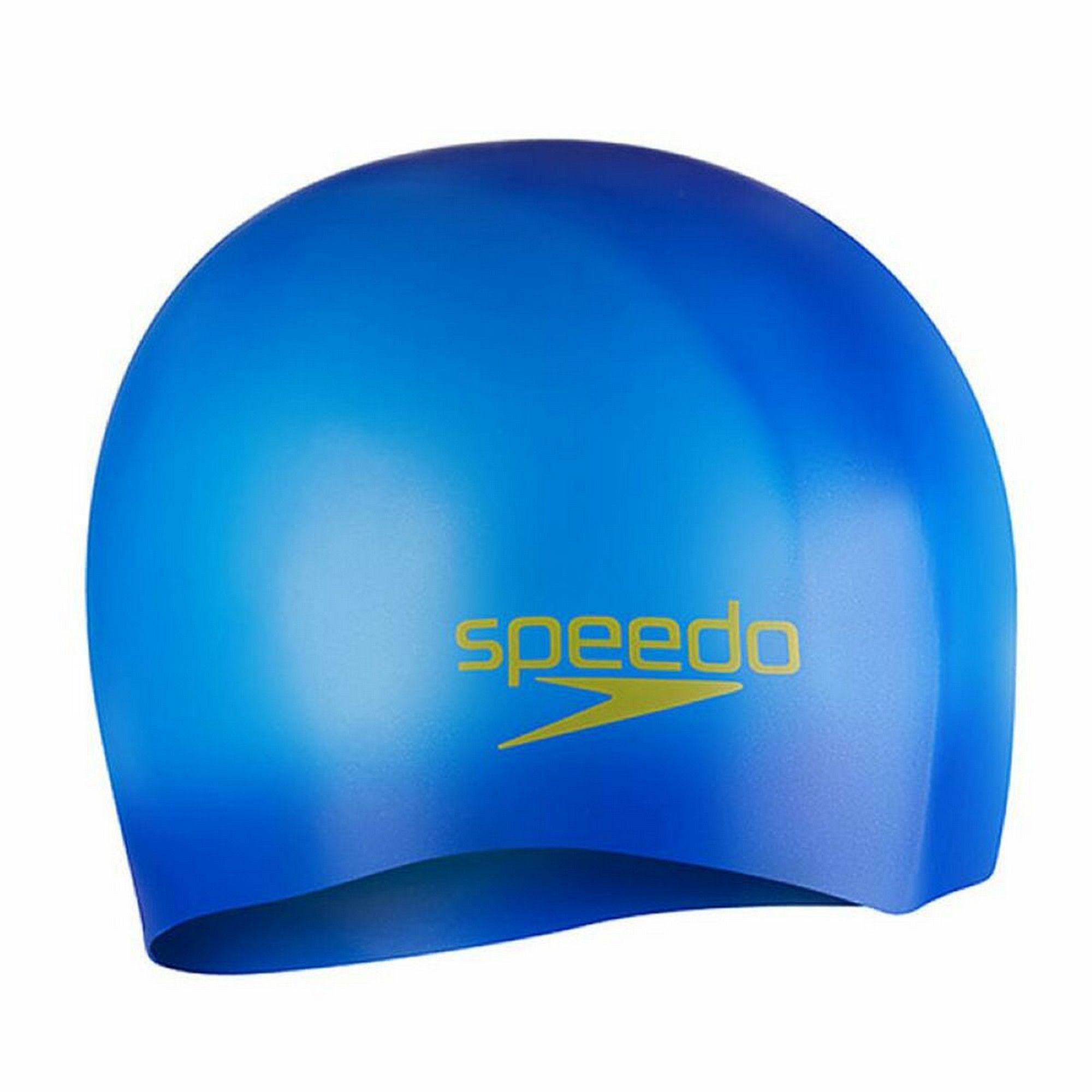 Шапочка для плавания детская Speedo Plain Moulded Silicone Cap Jr 8-7099015965 синий