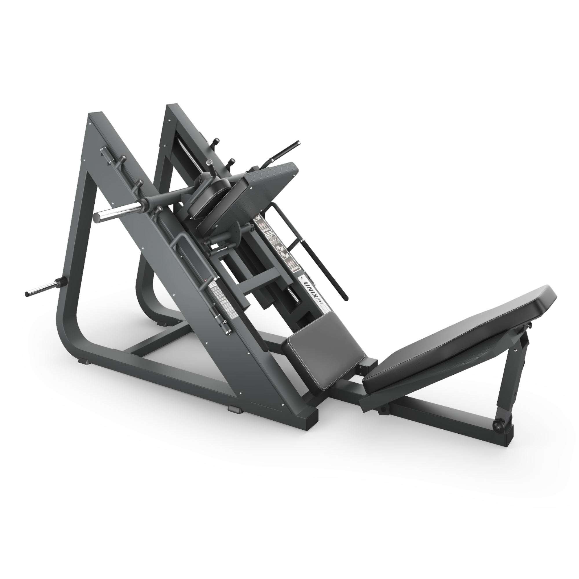 Гакк-машина UnixFit PRO UC-1662 — жим ногами 45 градусов | Premium Fitness