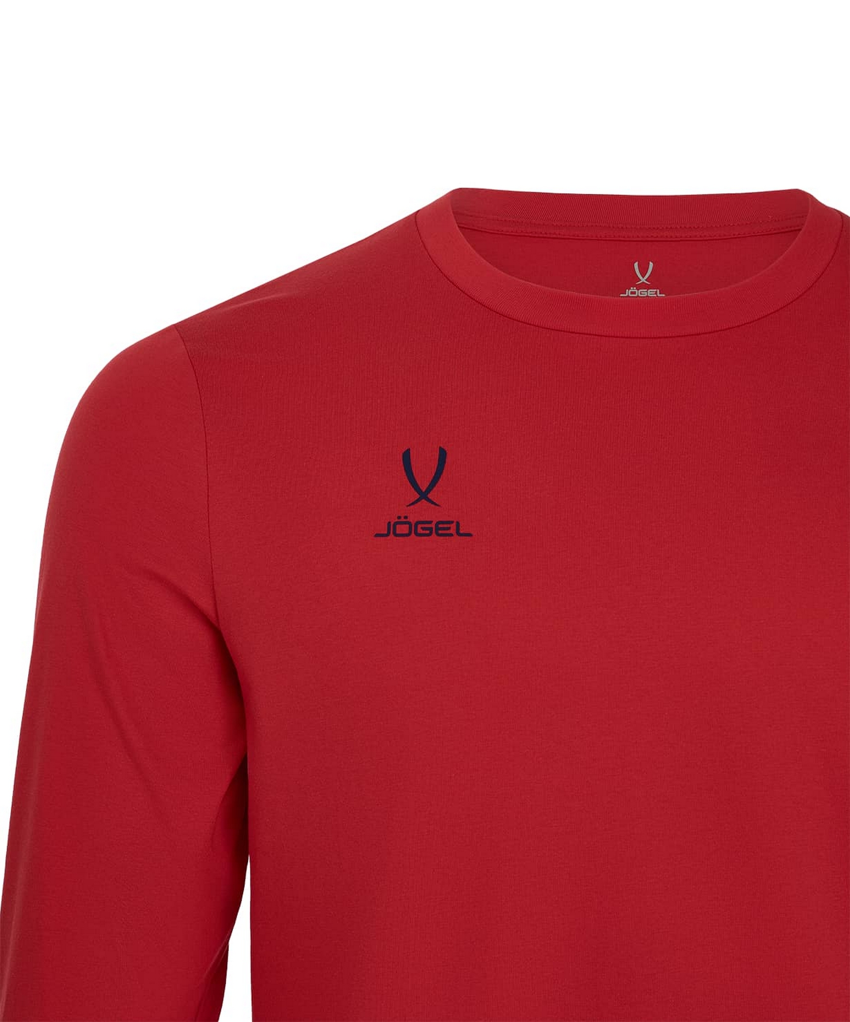 Футболка баскетбольная с длинным рукавом Jogel DIVISION PerFormDRY Pre-Match Longsleeve Jersey, красный
