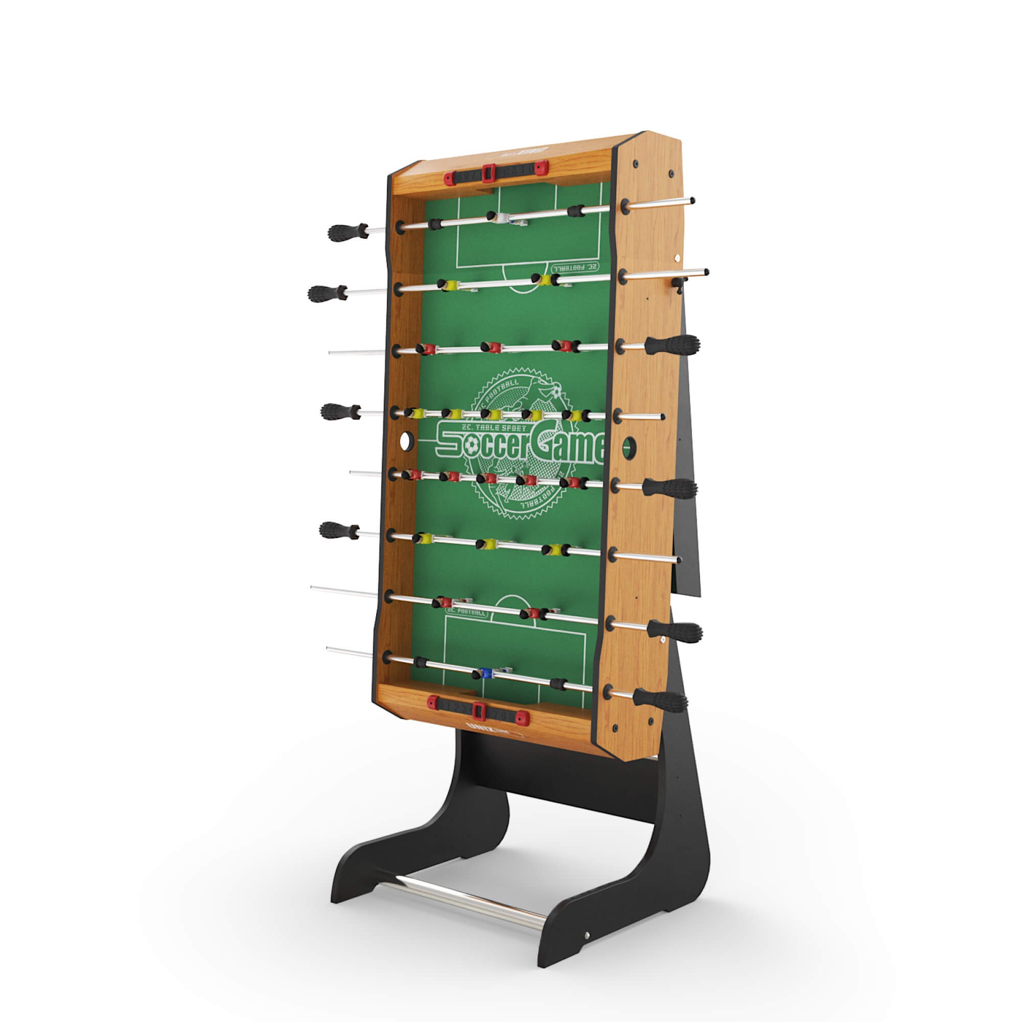 Игровой стол складной Unix Line Футбол - Кикер (122х61 cм) GTSFU122X61WD Wood