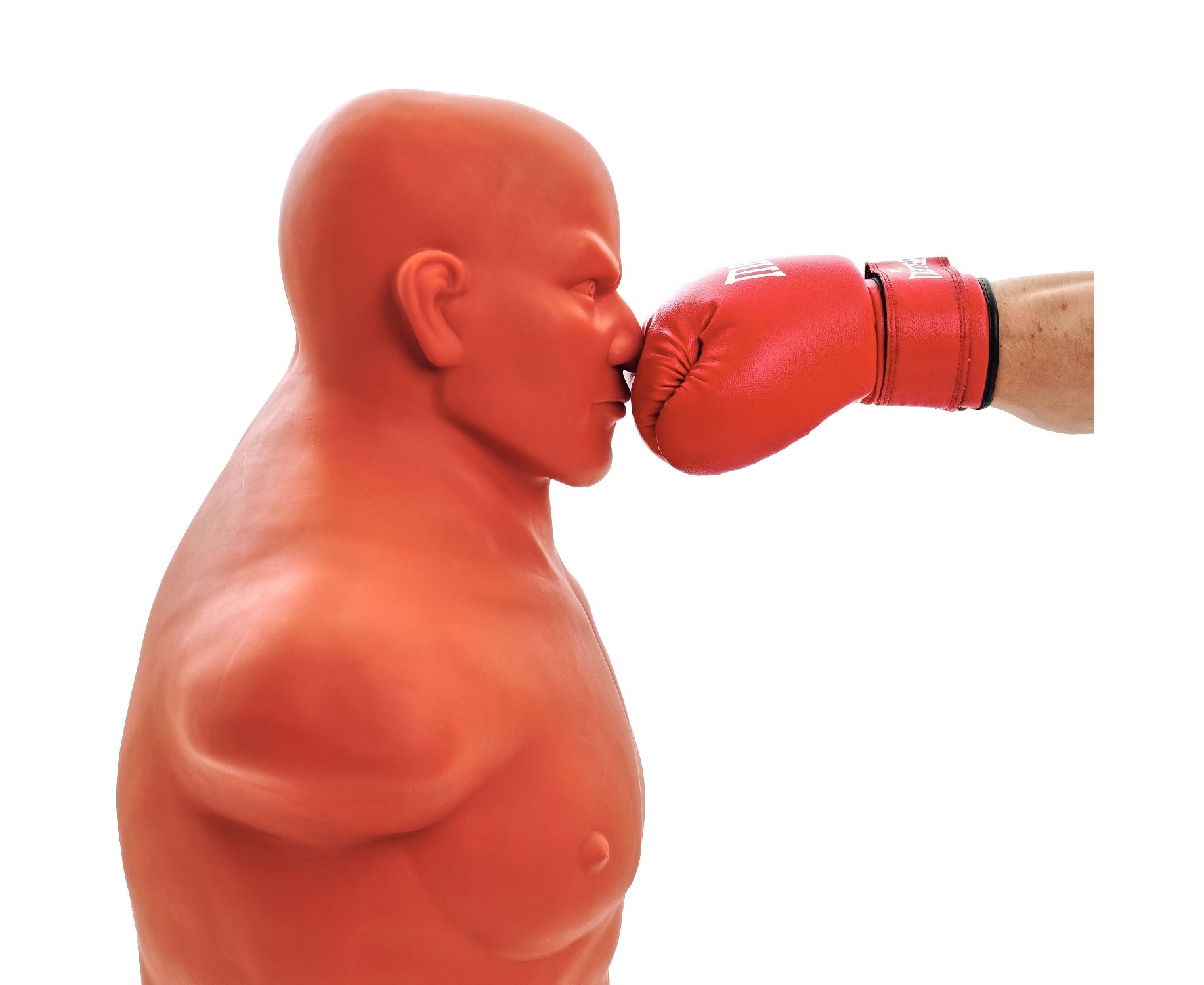 Манекен DFC Boxing Punching Man-Heavy TLS-A c регулировкой высоты, бежевый
