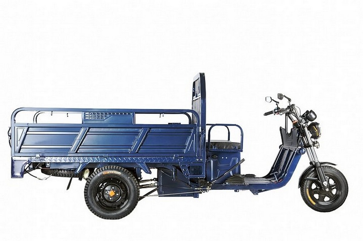 Грузовой электрический трицикл RuTrike D4 1800 60V1200W 021494-1982 темно-серый
