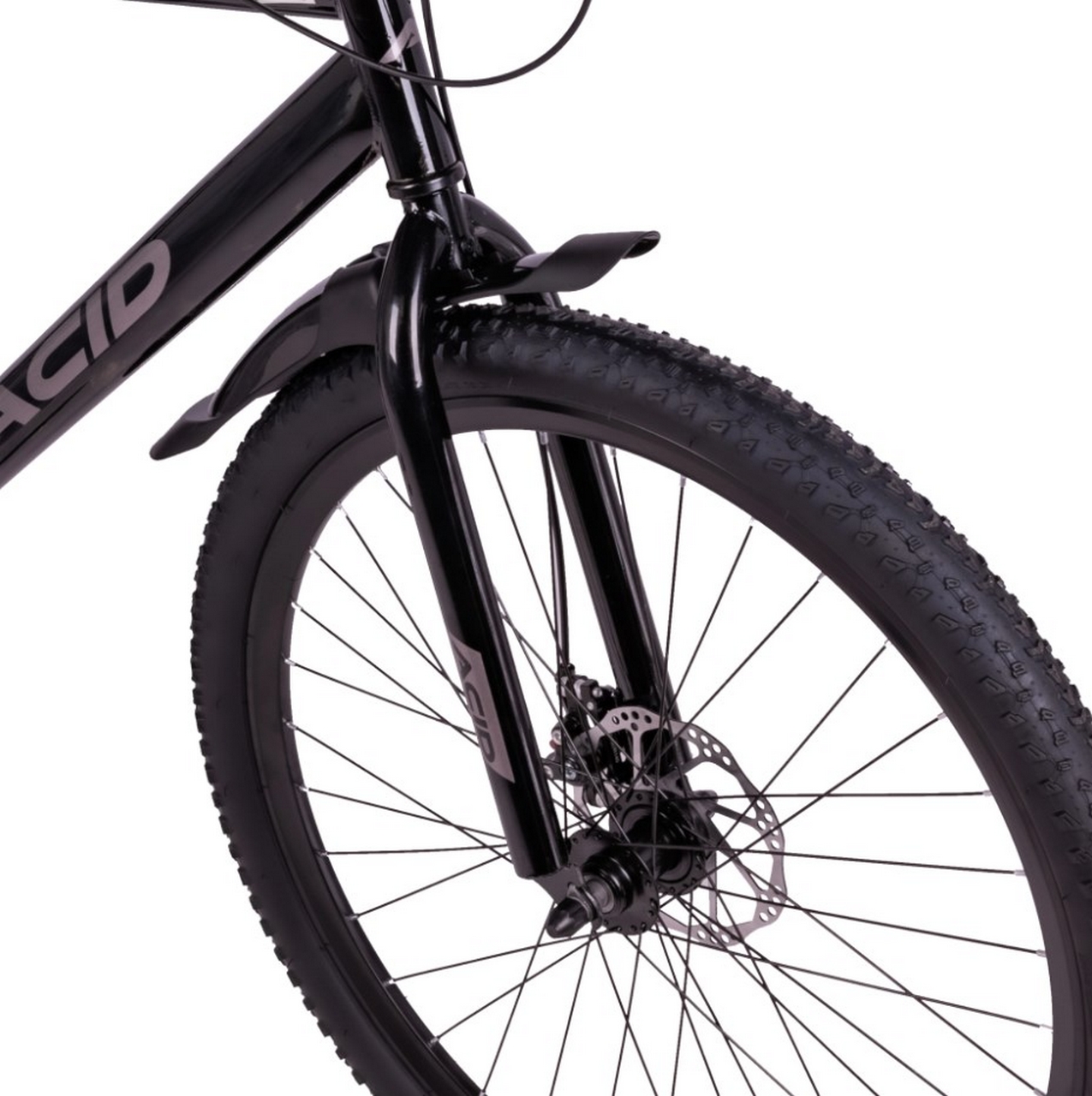 Велосипед 27,5" Acid F 730 D 053977 Black\Gray