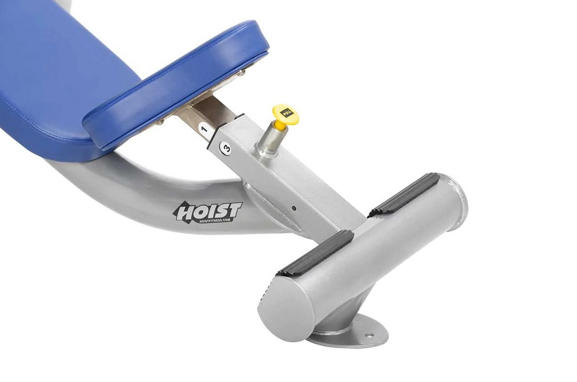 Олимпийская наклонная скамья с держателями дисков Hoist CF-3172 | Premium Fitness
