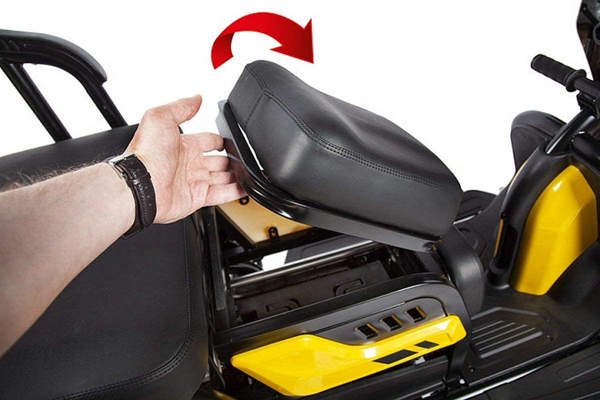 Пассажирский трицикл RuTrike Бумеранг 022656-2340 черный
