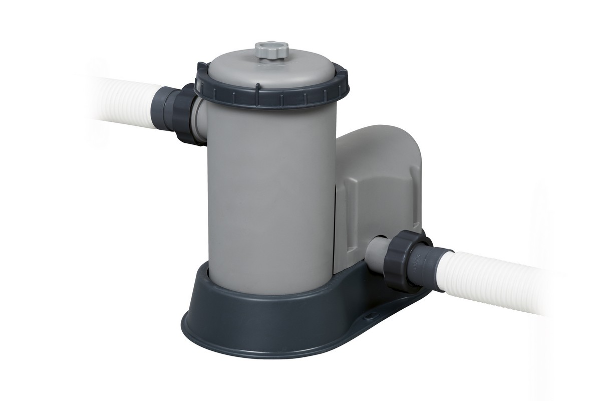 Каркасный бассейн круглый 549х122см Bestway Power Steel Swim Vista Series 56977 Ротанг