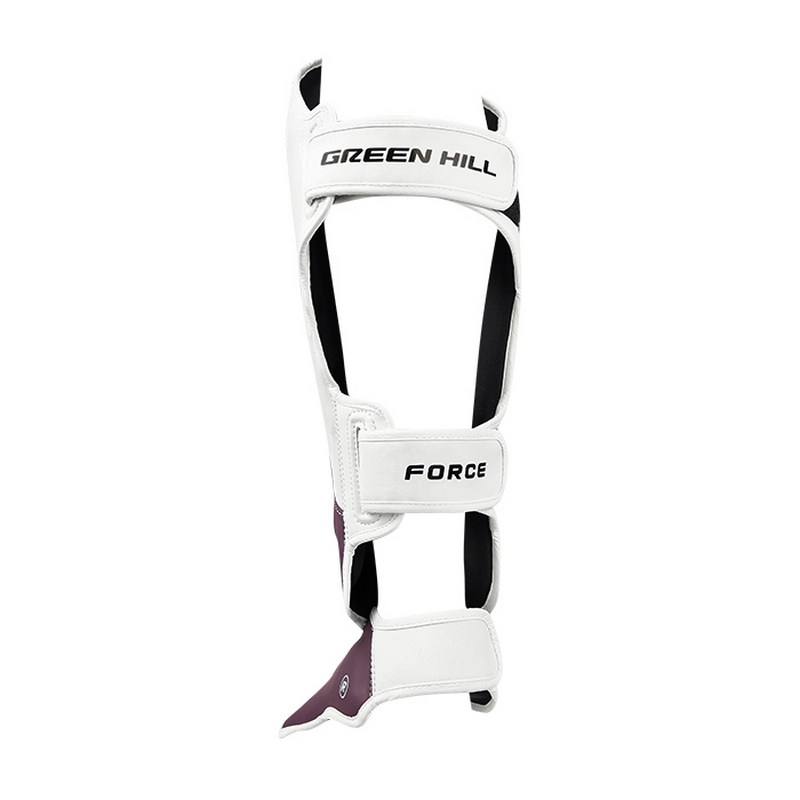 Защита голень-стопа Green Hill Force 3D inject foam KK CNSGK-550 Фиолетово-белый