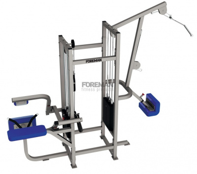 Тяга Сверху, Бицепс, Трицепс, Пресс Foreman FD-891 | Premium Fitness