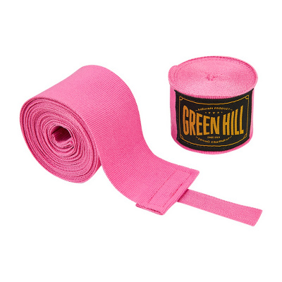 Боксерские бинты Green Hill Flexfit THBHW-12 розовый