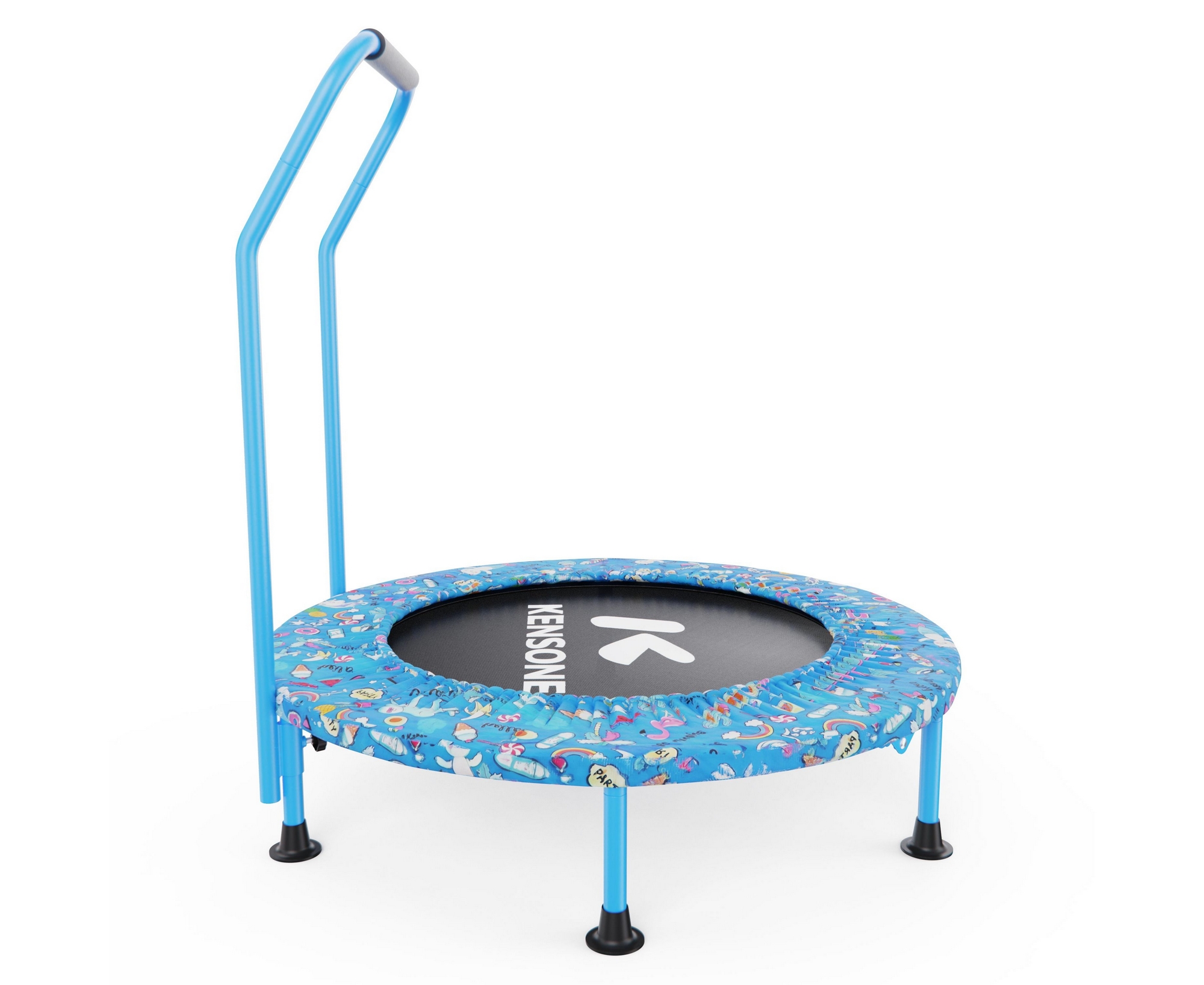 Детский батут с поручнем 36" DFC KENSONE BSD-KT-U bar-Blue