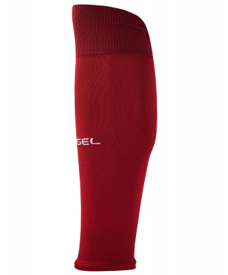Гетры футбольные Jogel Camp Basic Sleeve Socks, гранатовый\белый