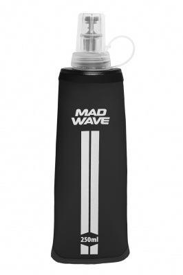 Бутылка для воды Mad Wave Ultrasoft flask M1393 06 5 01W черный