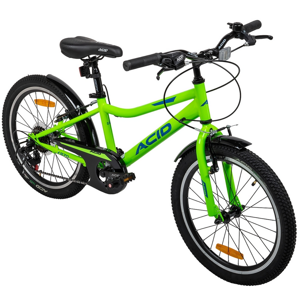 Велосипед 20" Acid Y 270 2026 053947 Neon green\Blue