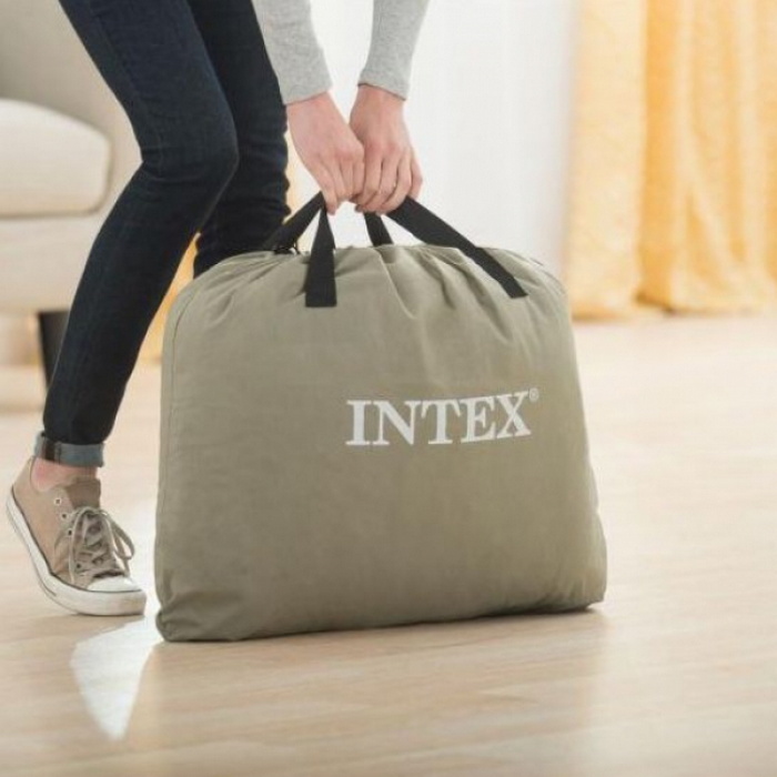 Матрас с подголовником 99х191х25 см Intex Classic 64141