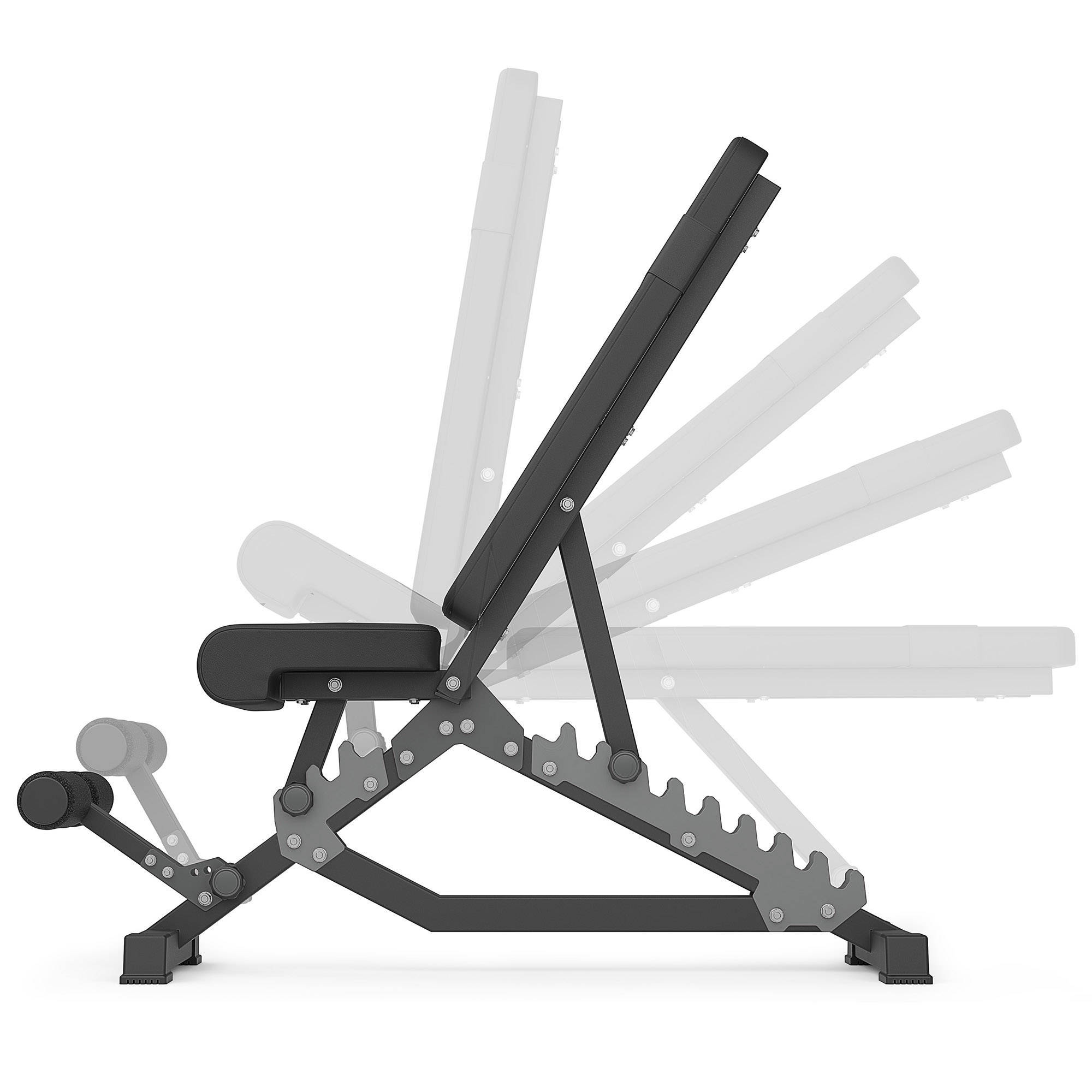 Скамья регулируемая с валиком для ног Marbo MS-L101 2.0 | Premium Fitness