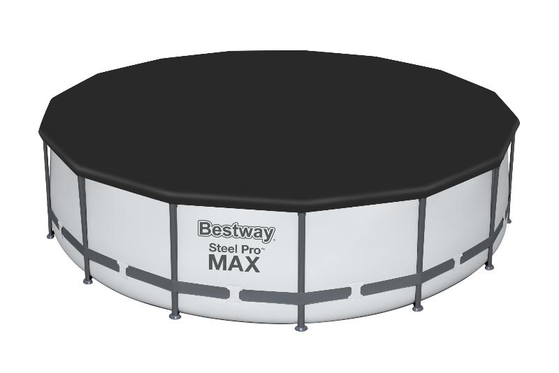 Бассейн круглый на стойках 457x107см Bestway Steel Pro Max 56488