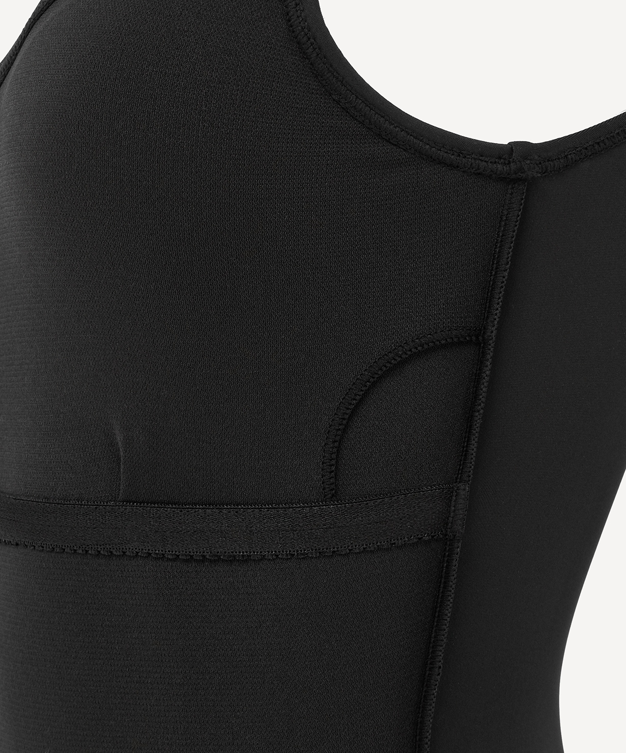 Купальник для плавания, полиамид 25DEGREES Zip Black