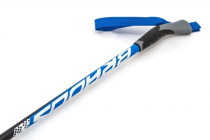 Палки стекловолокно 100% лыжные STC Blue BRADOS LS Sport