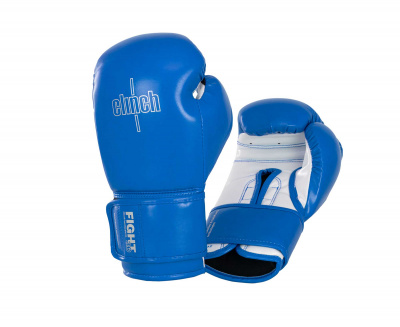 Перчатки боксерские Clinch Fight 3.0 C187 сине-белый