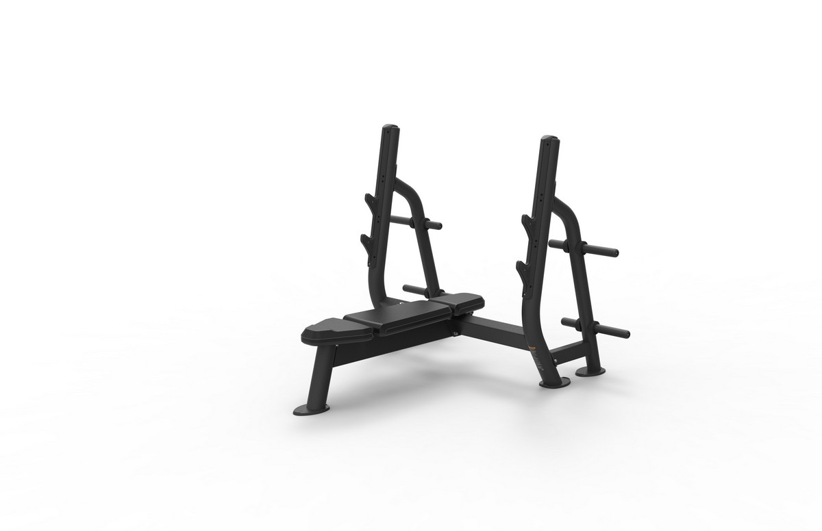 Олимпийская скамья горизонтальная SPIRIT SP-4209 | Premium Fitness