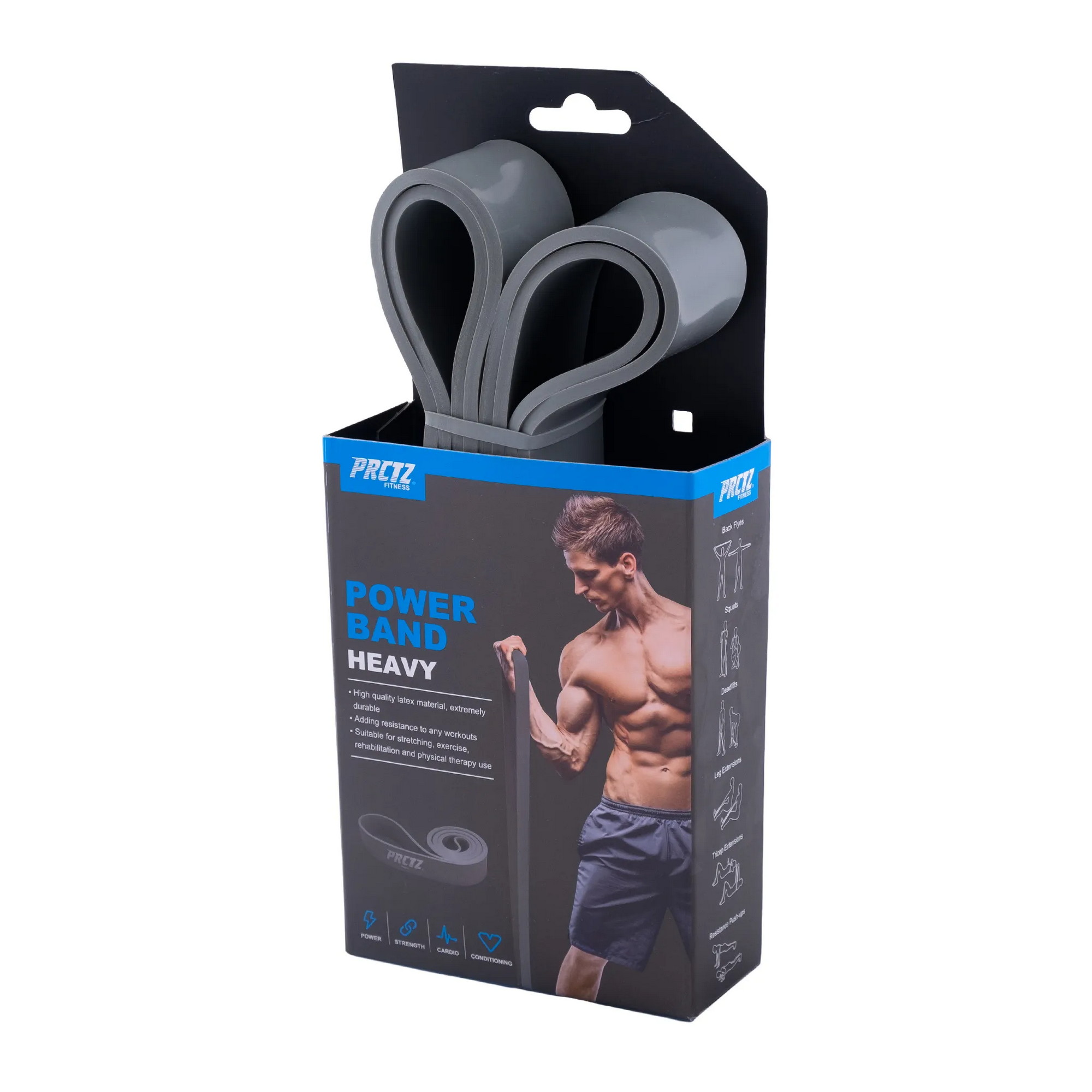 Лента силовая сильное сопротивление PRCTZ POWER BAND HEAVY PF0710