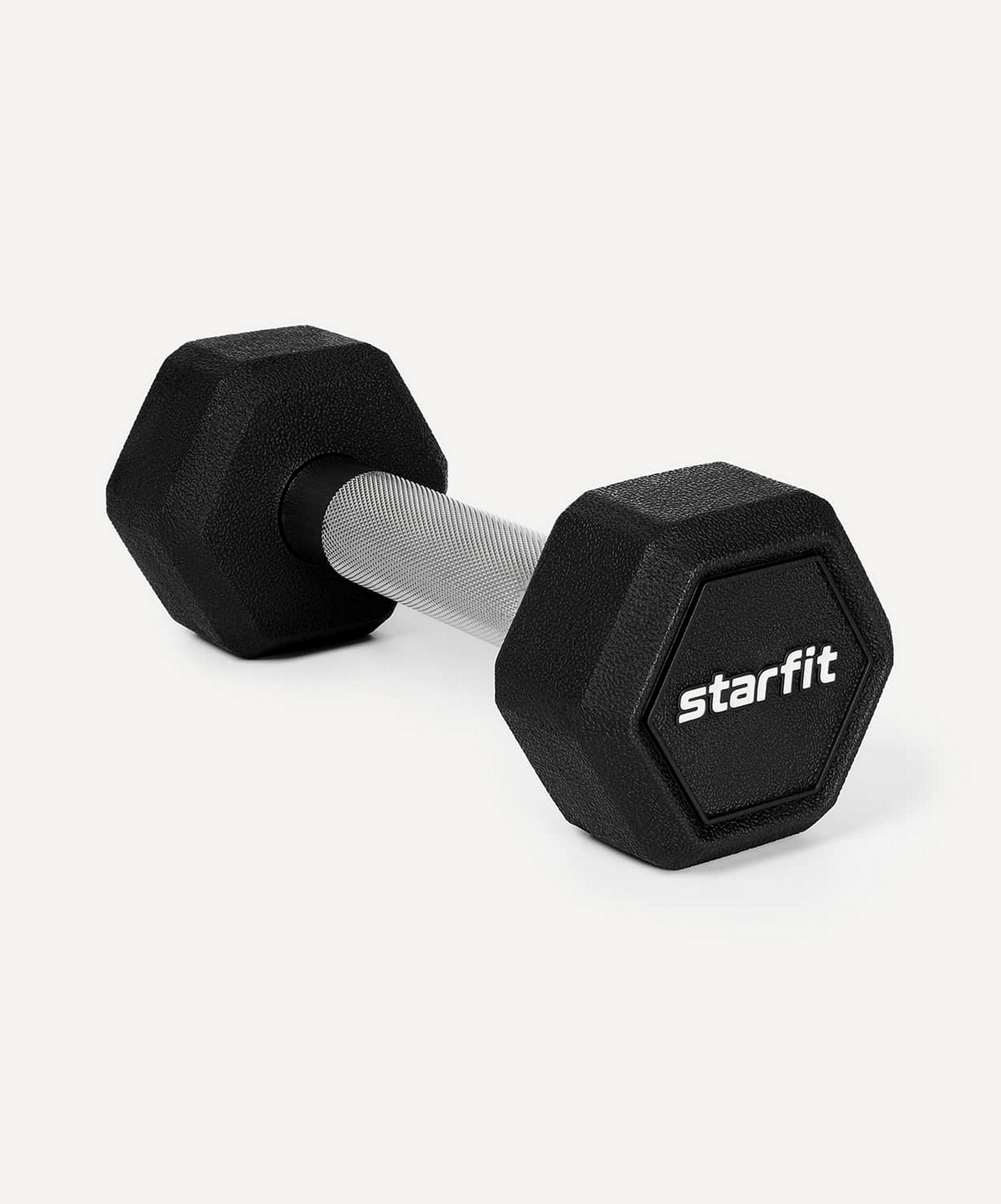 Гантель гексагональная 3кг, обрезиненная Star Fit DB-301PRO черный