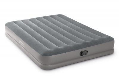 Надувной матрас 152х203х30см Intex Prestige со встр. USB насосом, до 272кг, 64114