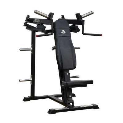 Плечевой жим сидя на свободных весах Gymleco 030 | Premium Fitness