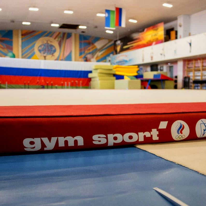 Ковер для спортивной гимнастики и акробатики GymSport STRONG PREMIUM RED 14x14