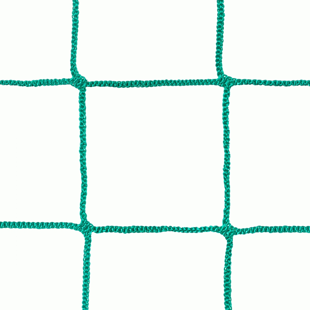 Сетка заградительная яч. 100*100 нить 5,0 мм (белый\зелёный) ПП Premium-Setka