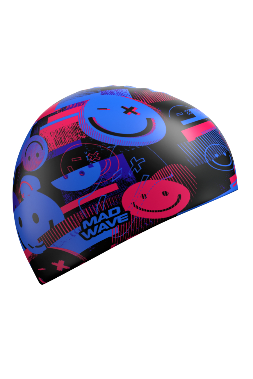Силиконовая шапочка Mad Wave Smiles M0555 36 0 00W разноцветный