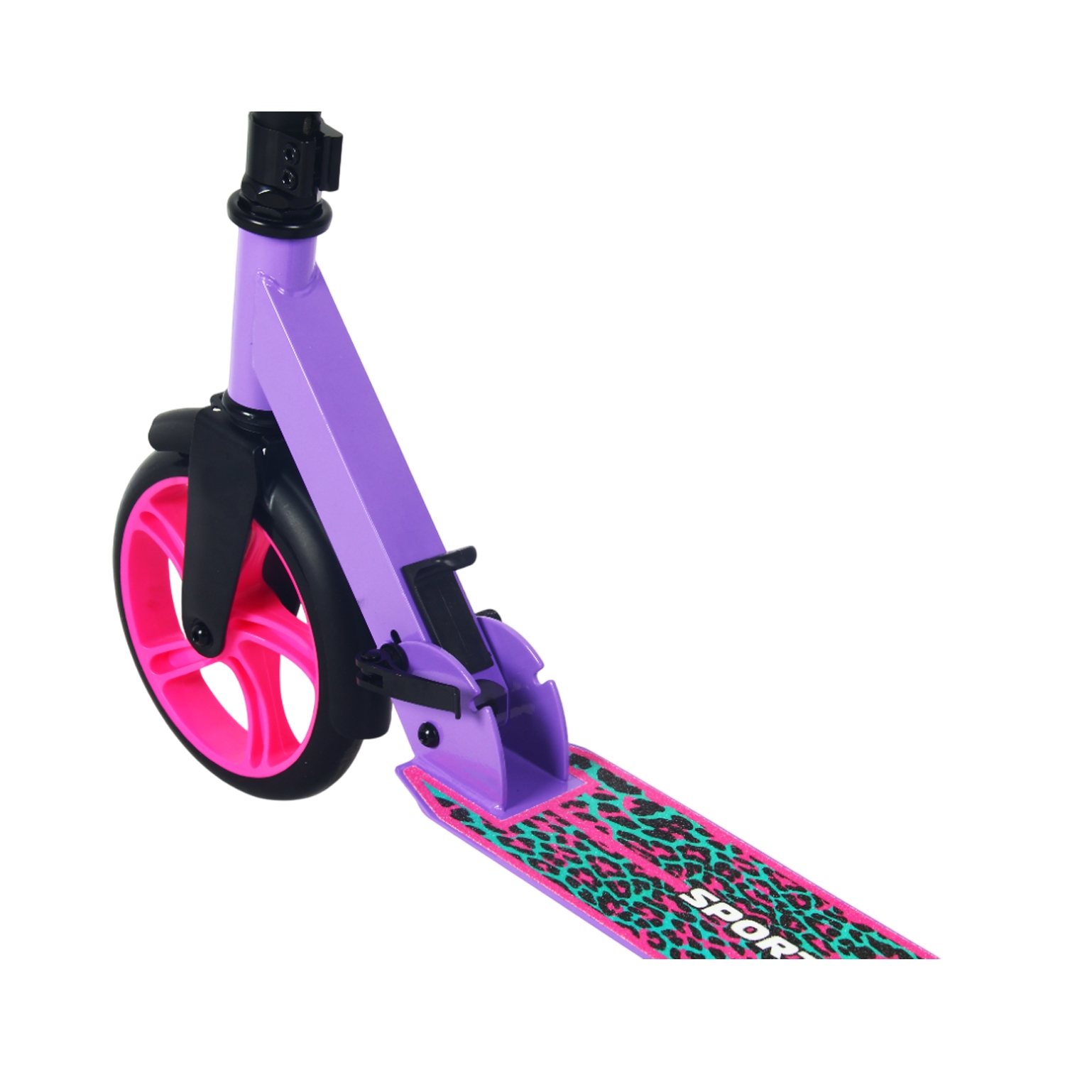 Самокат 200мм Sport Collection CK-SA200-4 pink (фонарь и наклейка в подарок)