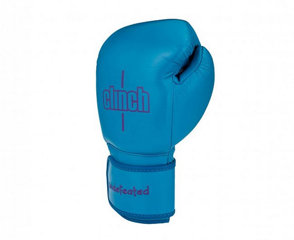 Перчатки боксерские Clinch Undefeated C161 светло-синий