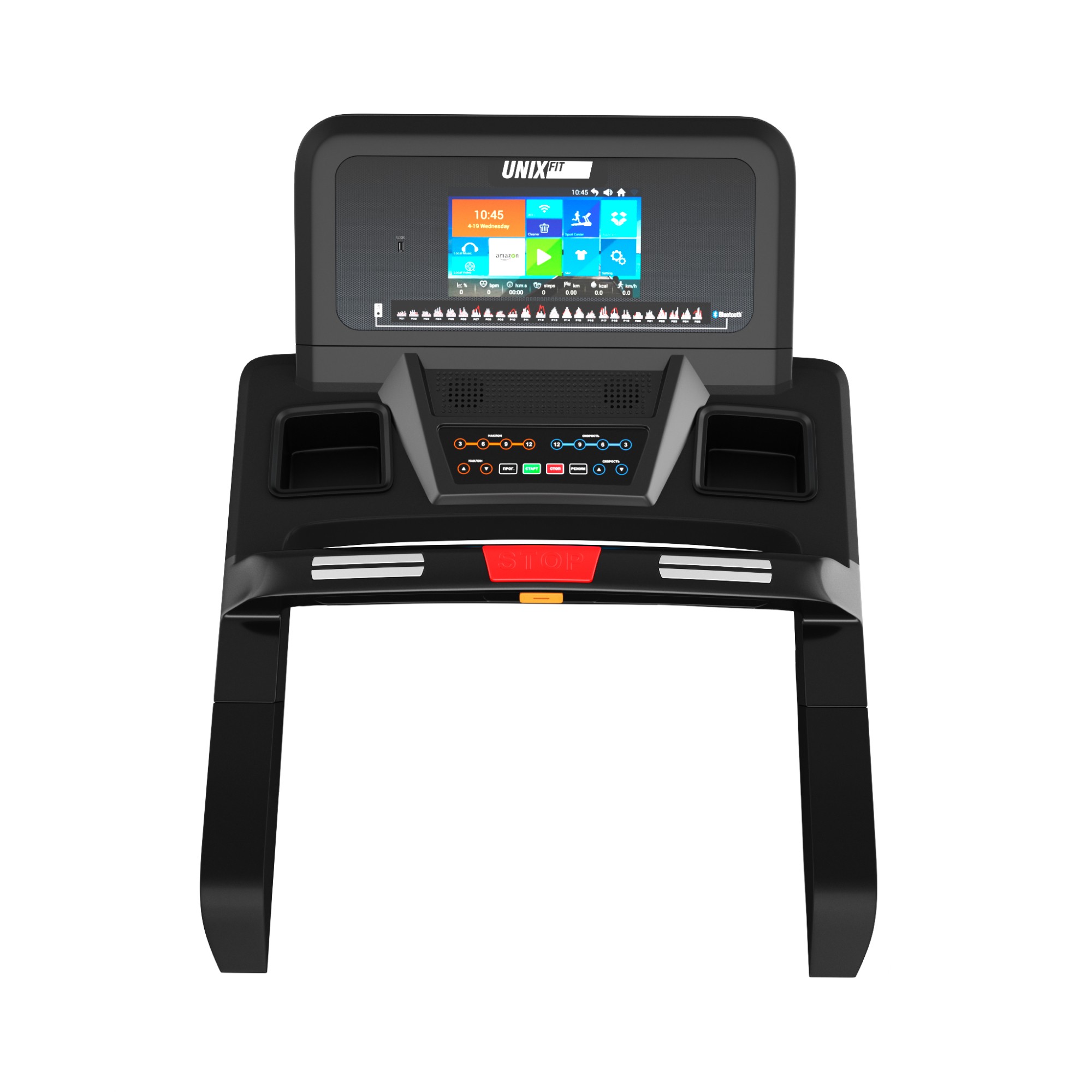 Беговая дорожка UnixFit T-1300 PRO (10,1" TFT) TDT1300PRO10