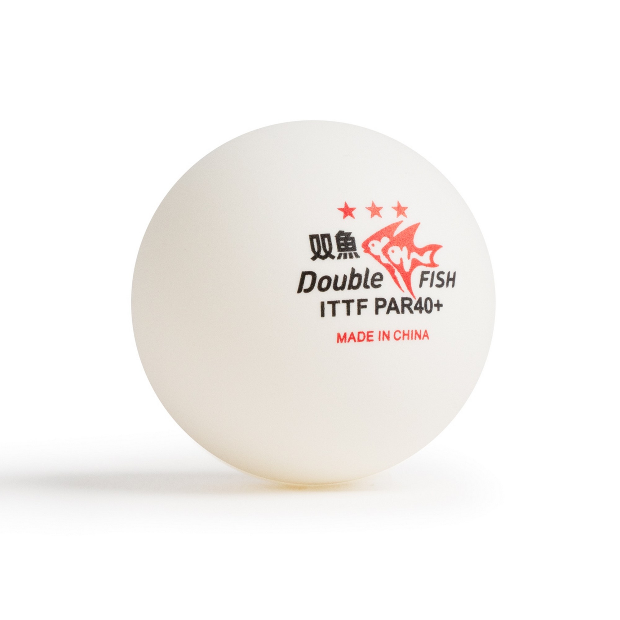 Мяч для настольного тенниса Double Fish Paris 2024 Olympic Games 3*** PAR40+ ITTF Approved, 6шт