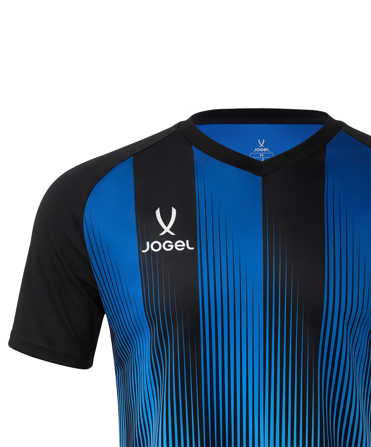 Футболка игровая Jogel CAMP Striped Jersey, синий\черный