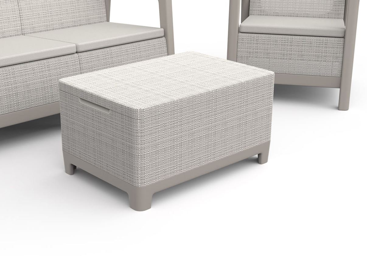 Комплект мебели Сканди (Scandi Linea 2 Seater Set)  светло бежевый