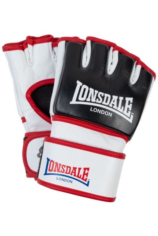 Перчатки MMA Lonsdale Emory 160005 BK/WHT/RD черный\белый\красный
