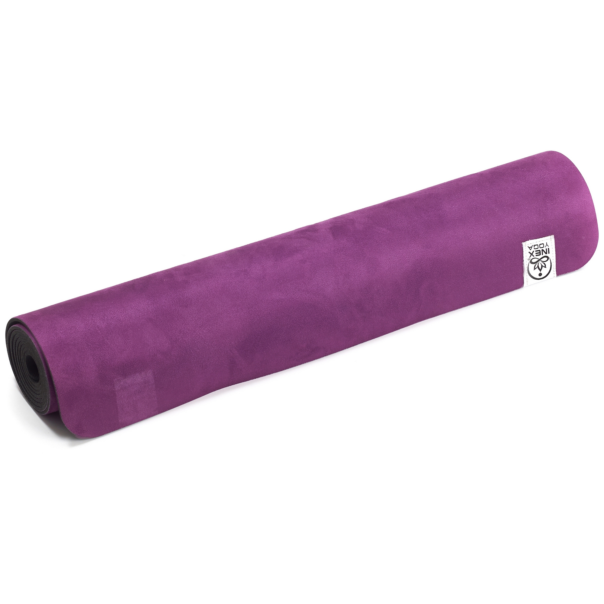 Коврик для йоги 183х61х0,3см, искусственная замша Inex Suede Yoga Mat ECO MFMAT-ECO фиолетовый