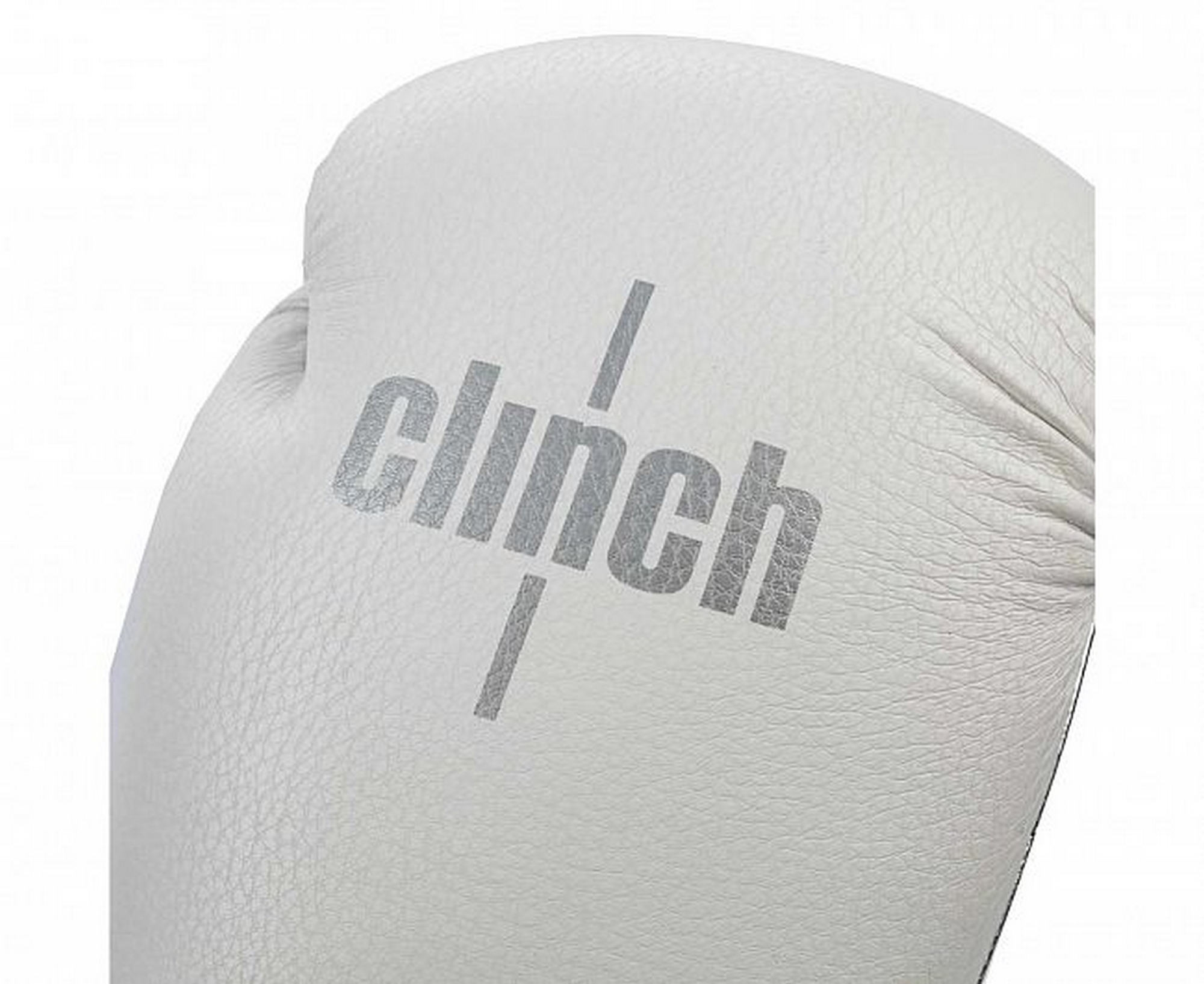 Перчатки боксерские Clinch Fight 2.0 C137 бело-серебристый