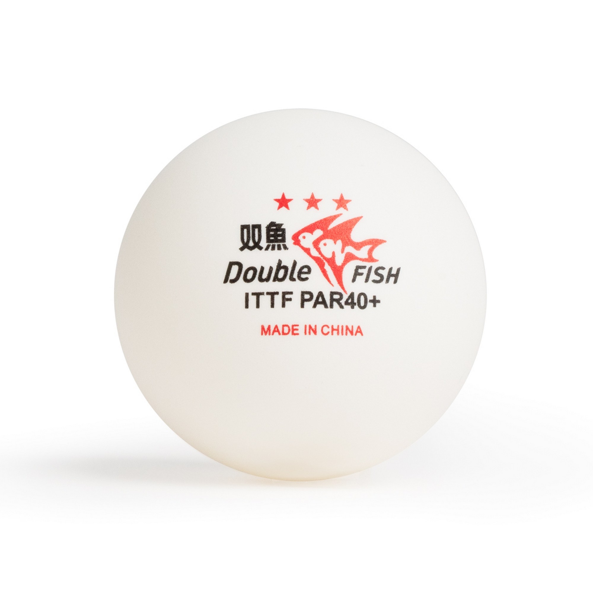 Мяч для настольного тенниса Double Fish Paris 2024 Olympic Games 3*** PAR40+ ITTF Approved, 6шт